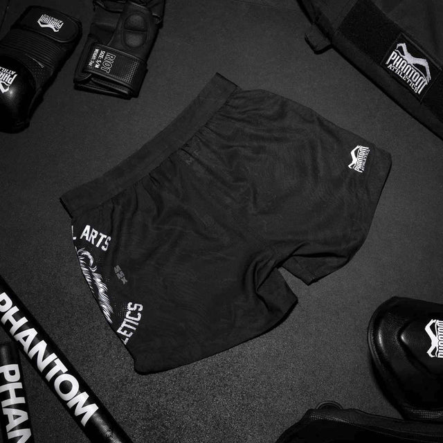Phantom Athletics MMA-shorts Fusion Lionheart - Sort