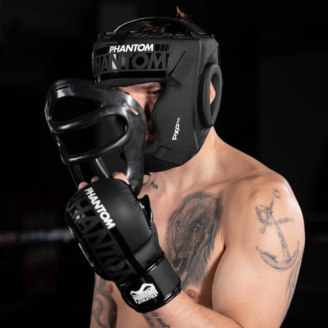 Phantom Athletics Hovedbeskytter Apex Cage - Sort