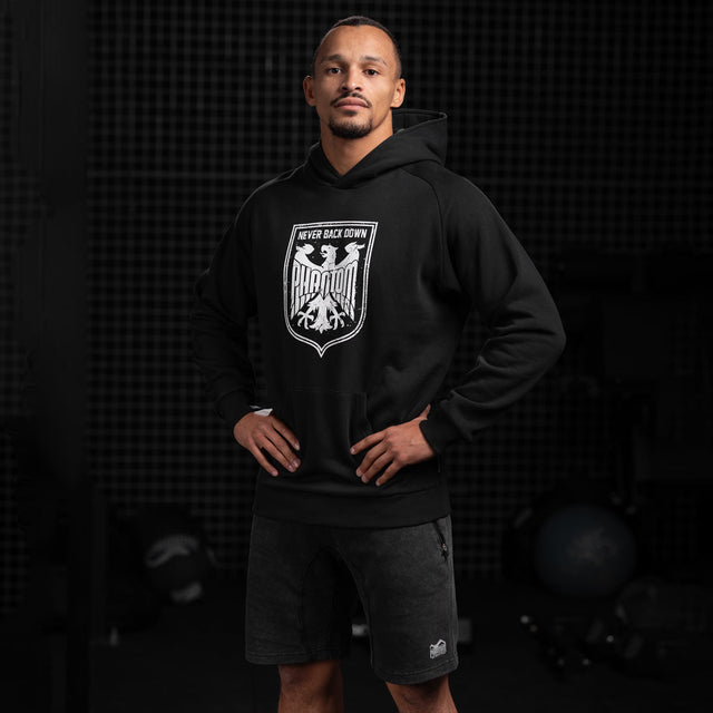 Sudadera con capucha Phantom Athletics Germany – Negro/Blanco