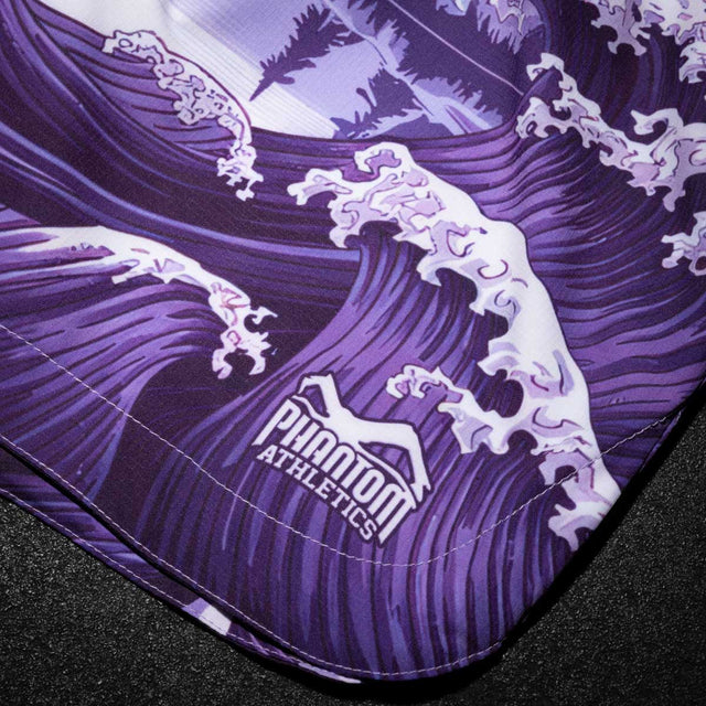 Calções de MMA Phantom Athletics FUSION-R Tsunami – Roxo