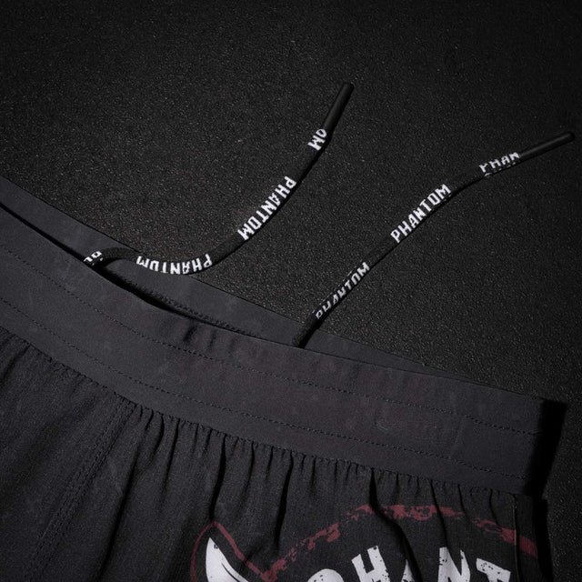 Pantaloni scurți MMA Phantom Athletics Fusion-R Slasher – Negru