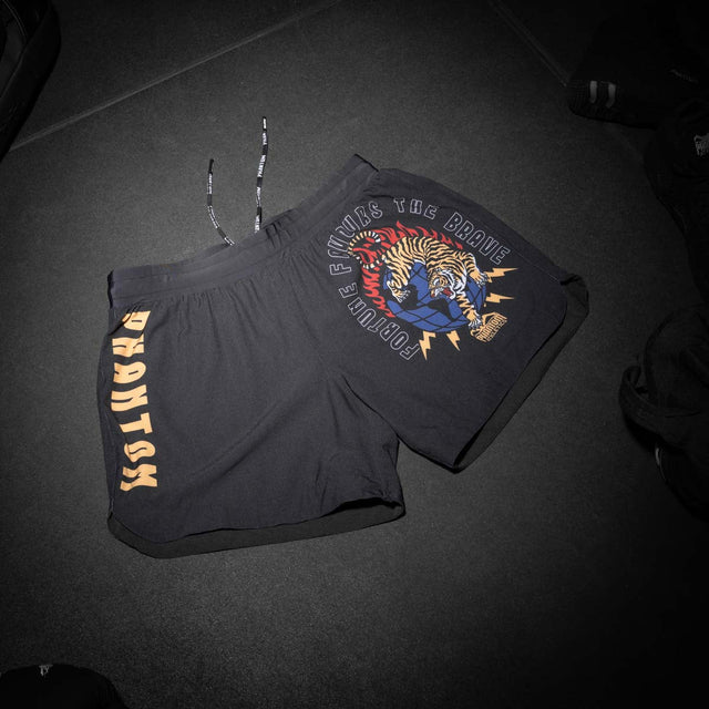 Phantom Athletics MMA-shorts FUSION-R Tiger Domination – Orange/Sort