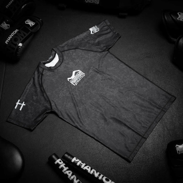 Phantom Athletics Rashguard EVO Serious - Sort
