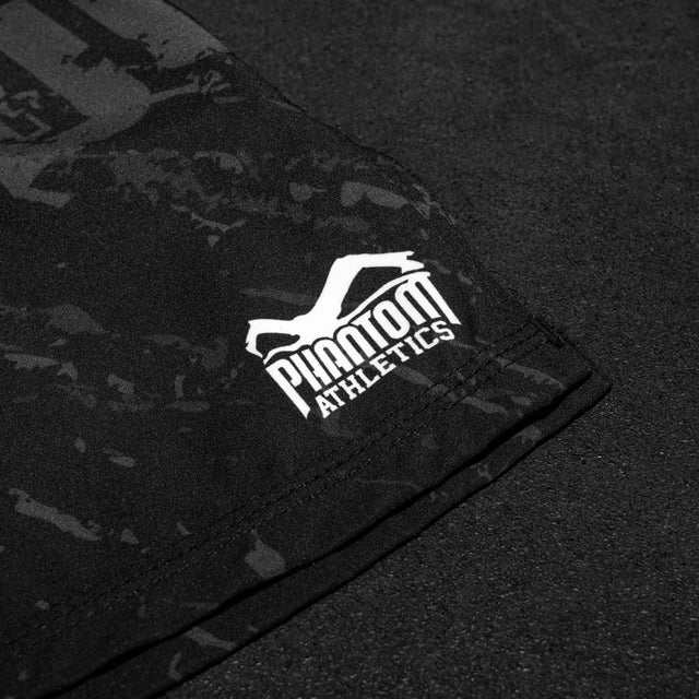Pantaloncini MMA Phantom Athletics EVO Germany – Nero/Rosso/Oro