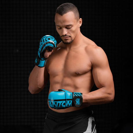 Guantes de MMA Phantom Athletics APEX – Azul Neón