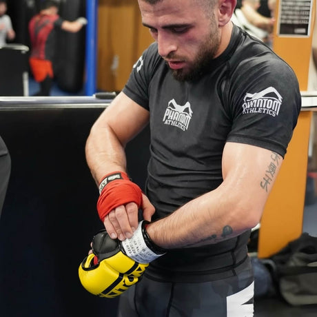 Guantes de MMA Phantom Athletics APEX – Amarillo Neón