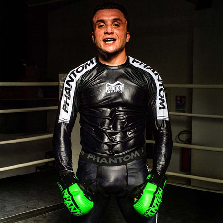 Guantes de MMA Phantom Athletics APEX – Verde Neón