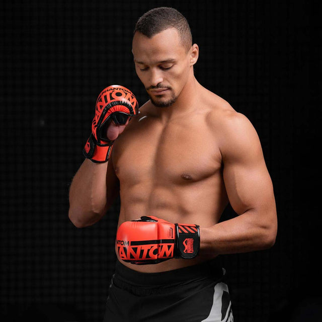 Phantom Athletics MMA-handsker APEX – Neon Rød