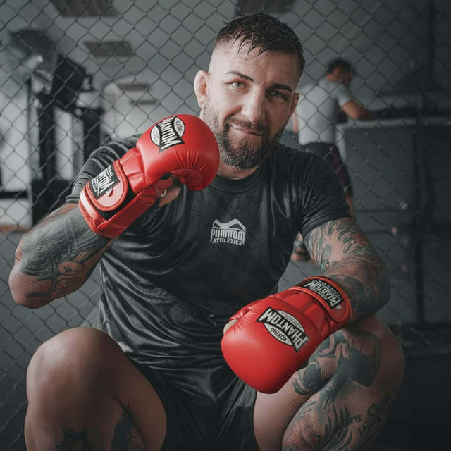 Phantom Athletics MMA-handsker Mexico – Rød