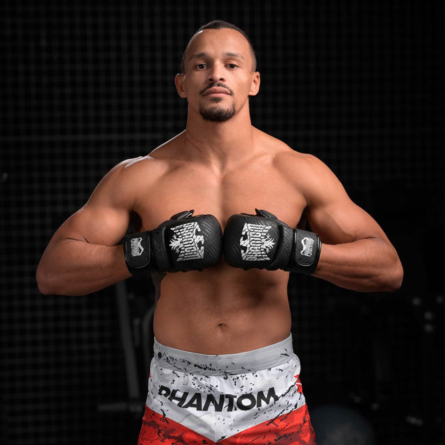 Phantom Athletics MMA-Handschuhe – Schwarz/Weiß