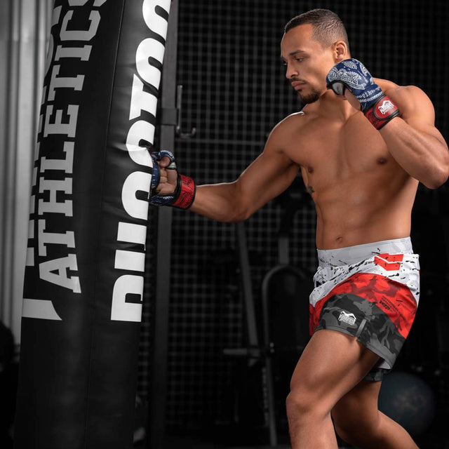 Luvas de sparring MMA Phantom Athletics Muay Thai – Azul