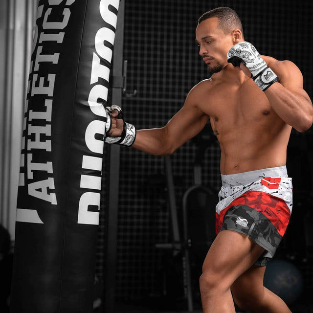 Gants de sparring MMA Phantom Athletics Muay Thai – Blanc