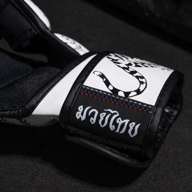 Gants de sparring MMA Phantom Athletics Muay Thai – Blanc