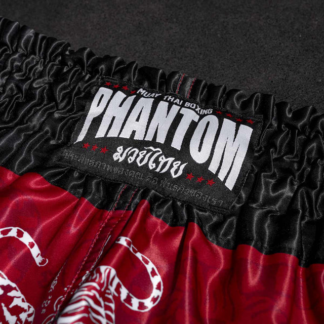 Phantom Athletics Muay Thai shorts Sak Yant – Rød