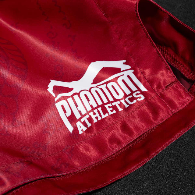 Phantom Athletics Muay Thai shorts Sak Yant – Rød