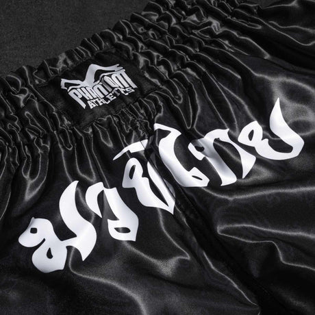 Pantalones de Muay Thai Phantom Athletics Sak Yant - Negro