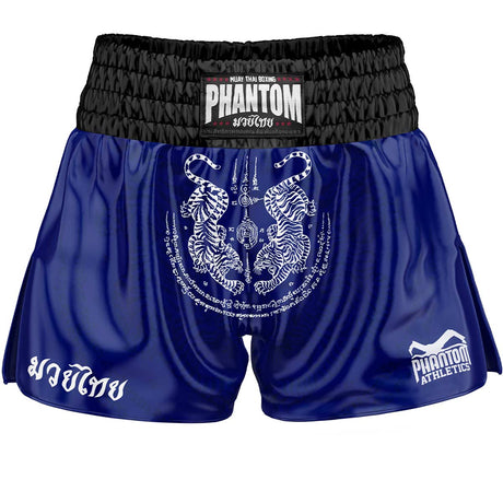 Muay Thai trenky Phantom Athletics Sak Yant – Modré