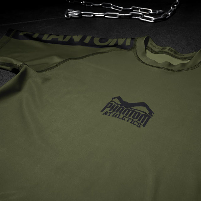 Phantom Athletics Rashguard EVO Apex Kurzarm – Army