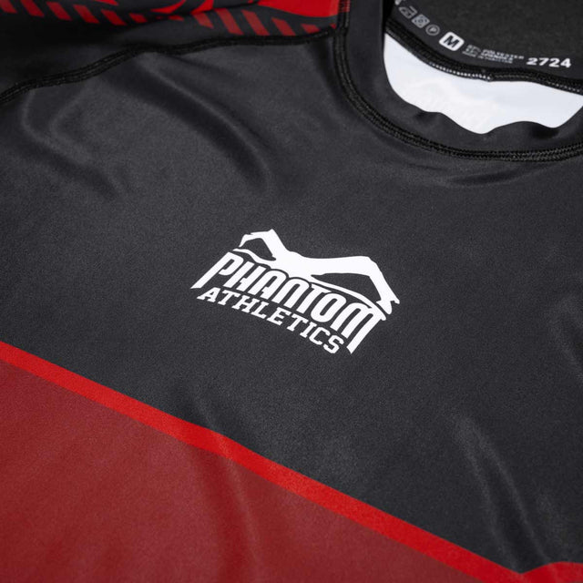 Phantom Athletics Rashguard EVO Apex Kurzarm – Rot