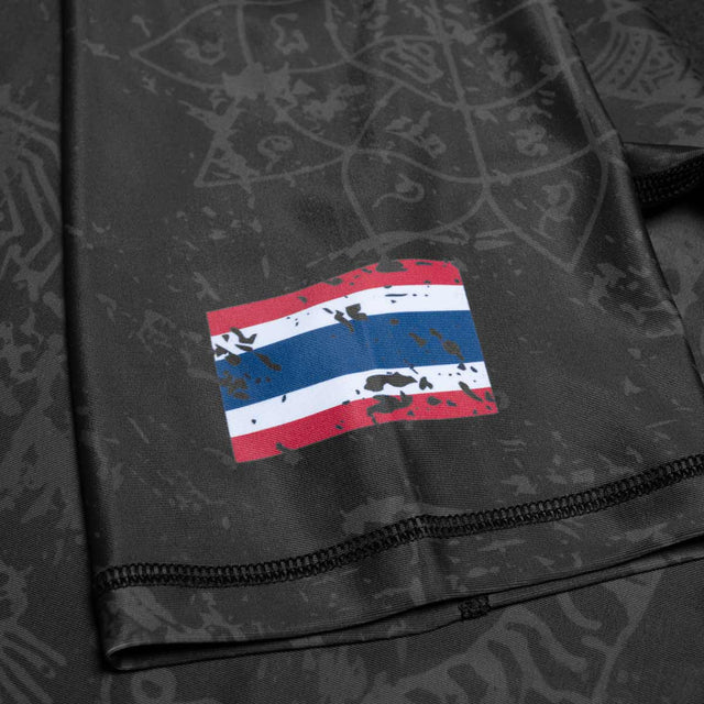 Phantom Athletics Rashguard Muay Thai – Sort/Grå