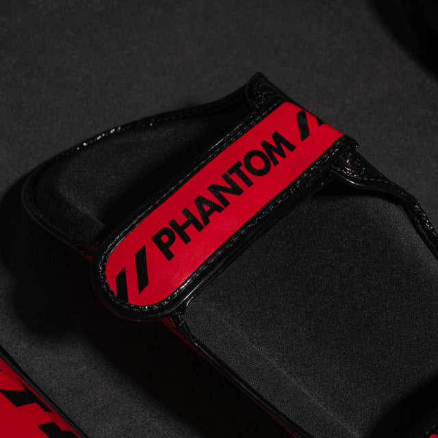 Espinilleras Phantom Athletics APEX Striking – Rojo