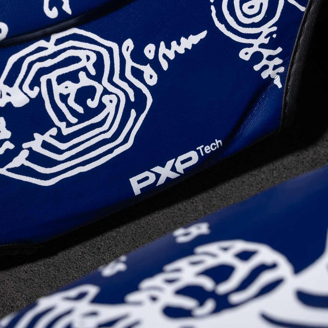 Caneleiras Phantom Athletics Muay Thai – Azul