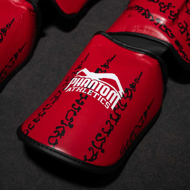 Phantom Athletics Schienbeinschoner Muay Thai – Rot