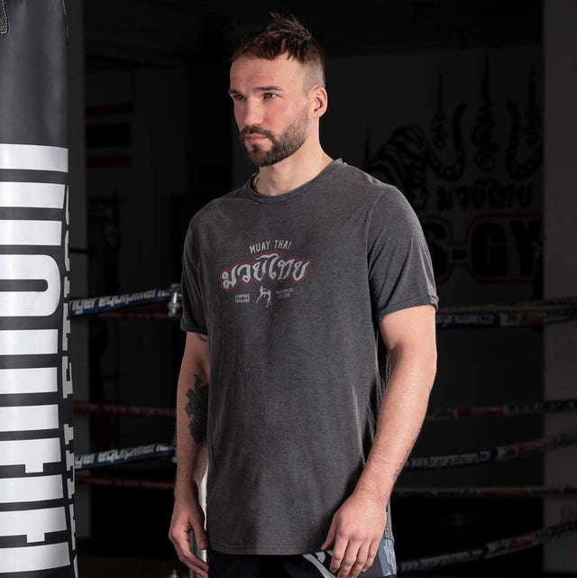 Trička Phantom Athletics Muay Thai – Stone Washed