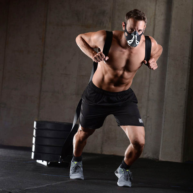Máscara de treino Phantom Athletics – Prateado