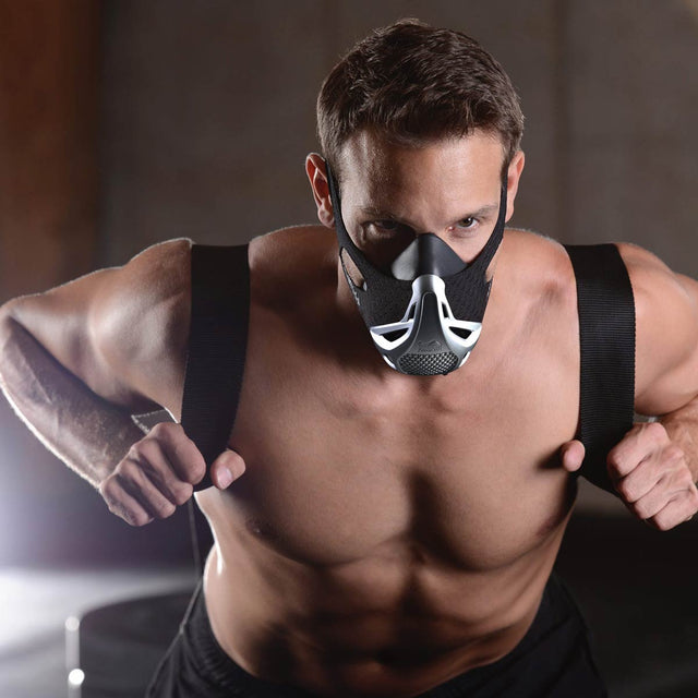 Máscara de treino Phantom Athletics – Prateado