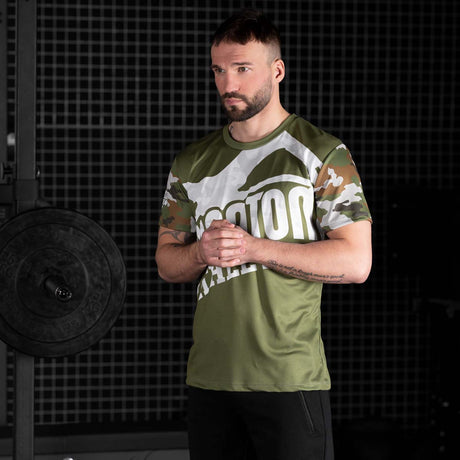 Phantom Athletics Trainingsshirt EVO Warfare – Army Camo