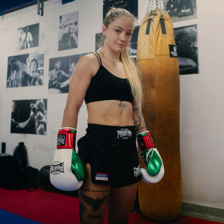 Guantes de boxeo Phantom Athletics Mexico – Blanco/Verde/Rojo