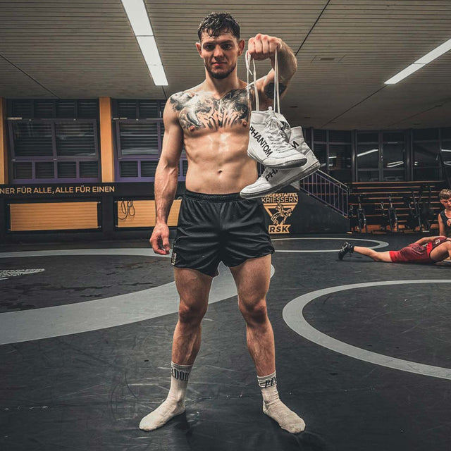 Chaussures de lutte Phantom Athletics Combat – Blanc