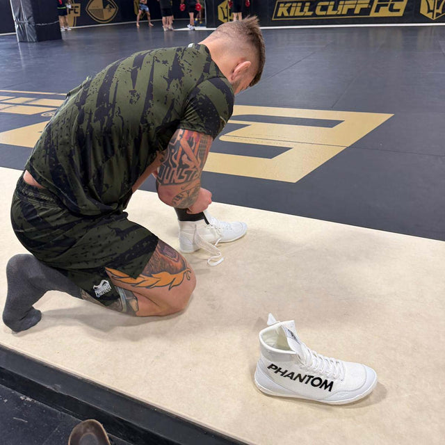 Chaussures de lutte Phantom Athletics Combat – Blanc