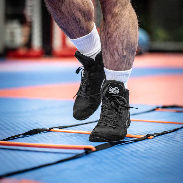 Botas de lucha Phantom Athletics Tactic – Negro/Rojo