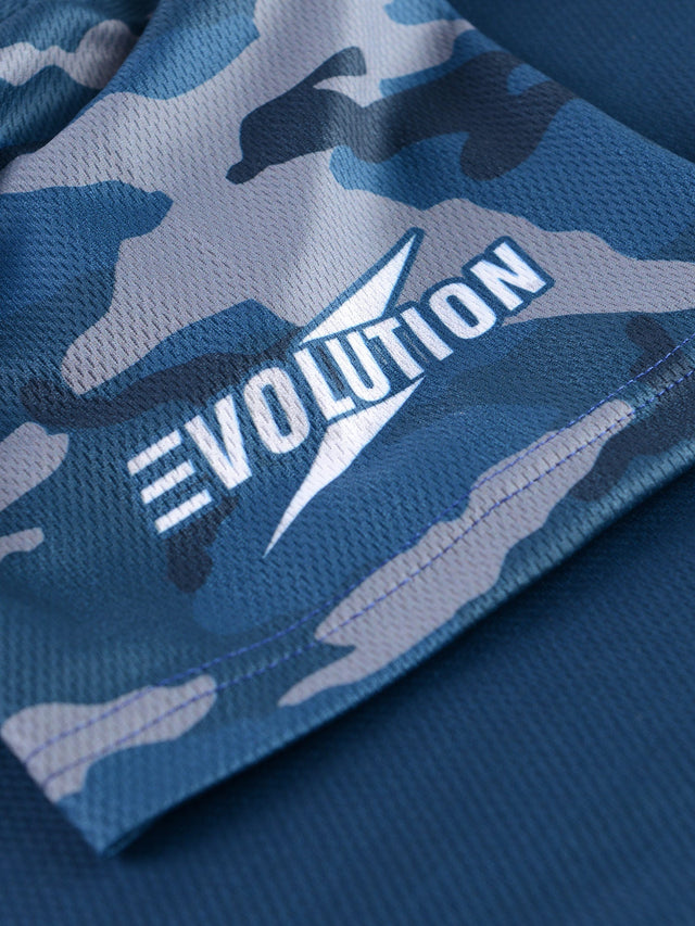 Phantom Athletics Trainingsshirt EVO Warfare – Marineblau Camo