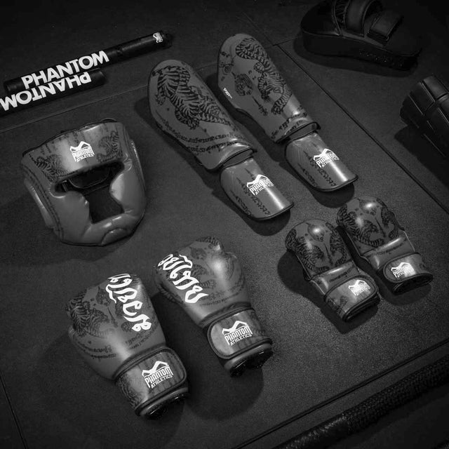 Phantom Athletics MMA sparringshandsker Muay Thai - Grå