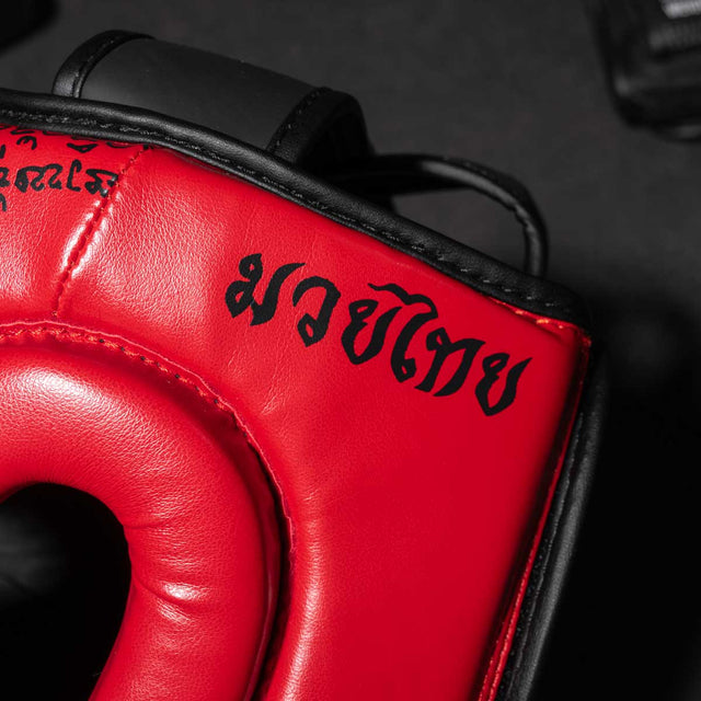 Cască de box Phantom Athletics Muay Thai – Roșu