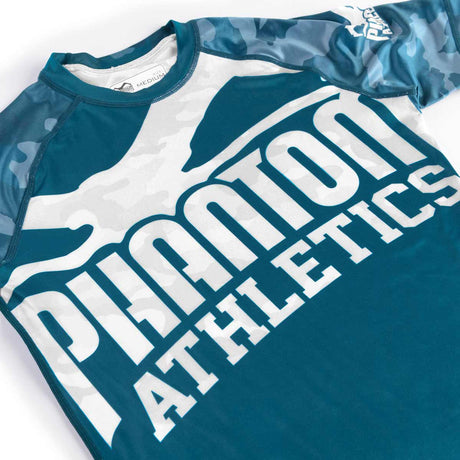 Phantom Athletics Rashguard Warfare – Marineblauw Camo