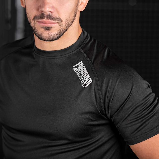 Phantom Athletics T-Shirt Tactic Kurzarm – Schwarz