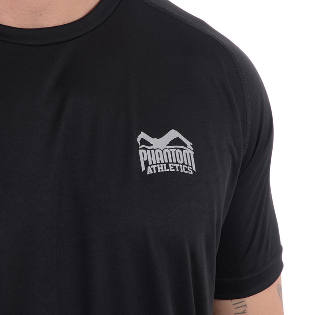 Phantom Athletics Trainingsshirt Tactic-V Kurzarm – Schwarz