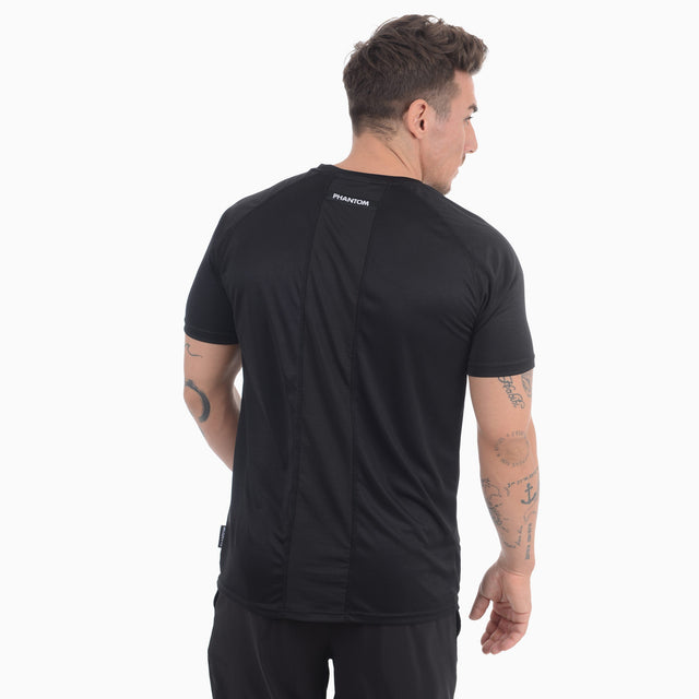 Phantom Athletics Trainingsshirt Tactic-V Kurzarm – Schwarz
