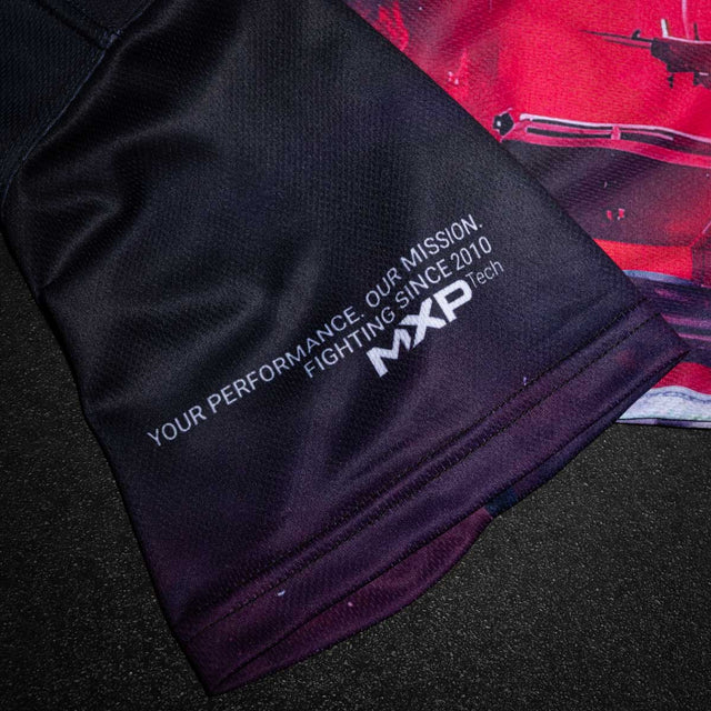 Phantom Athletics T-Shirt EVO Cyber-X – Lila/Blå