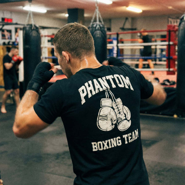 Phantom Athletics T-shirt Boksning Team - Sort