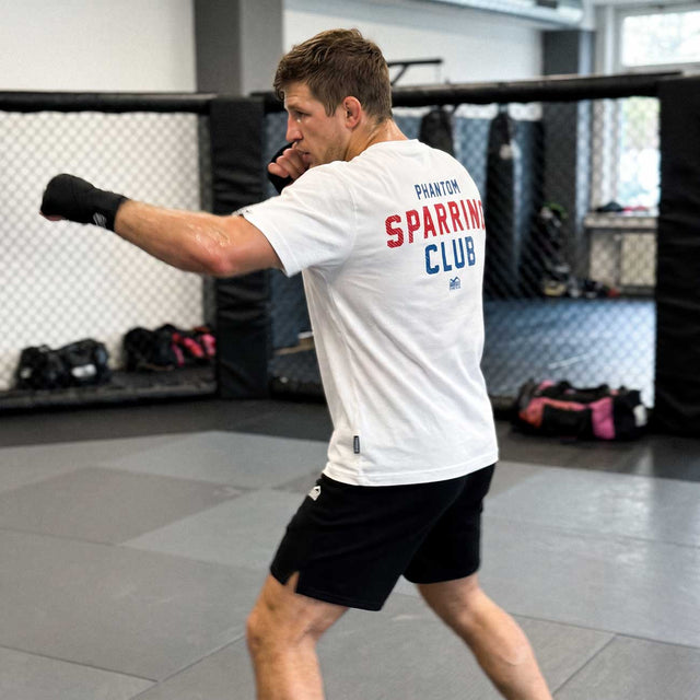 T-Shirt Phantom Athletics Sparring Club Oversize Heavy – Blanc