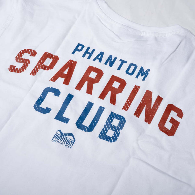 T-Shirt Phantom Athletics Sparring Club Oversize Heavy – Blanc