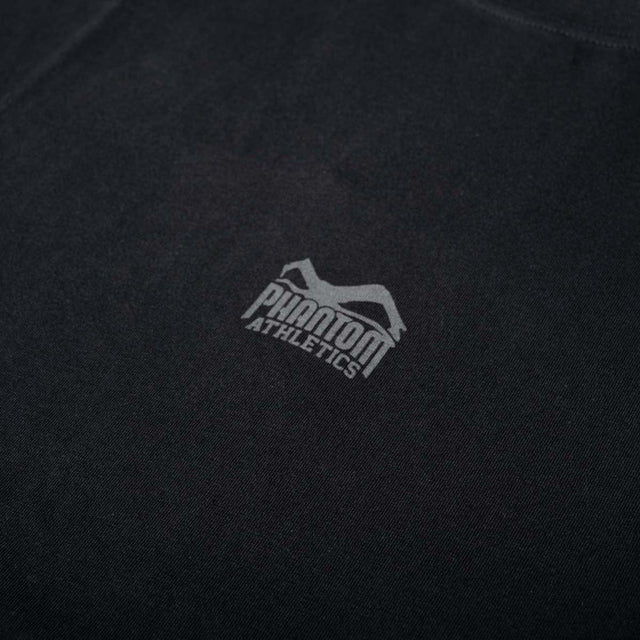 Phantom Athletics Triko Oversize Blacked – Černé