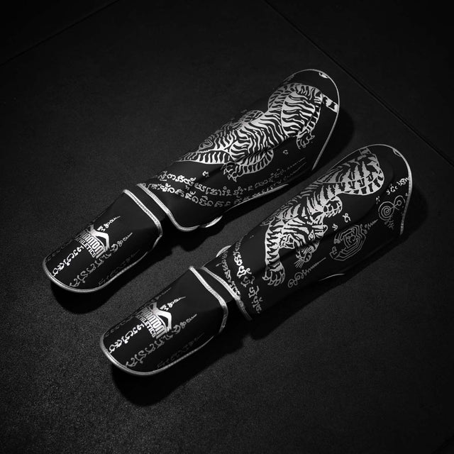 Caneleiras Phantom Athletics Muay Thai – Azul