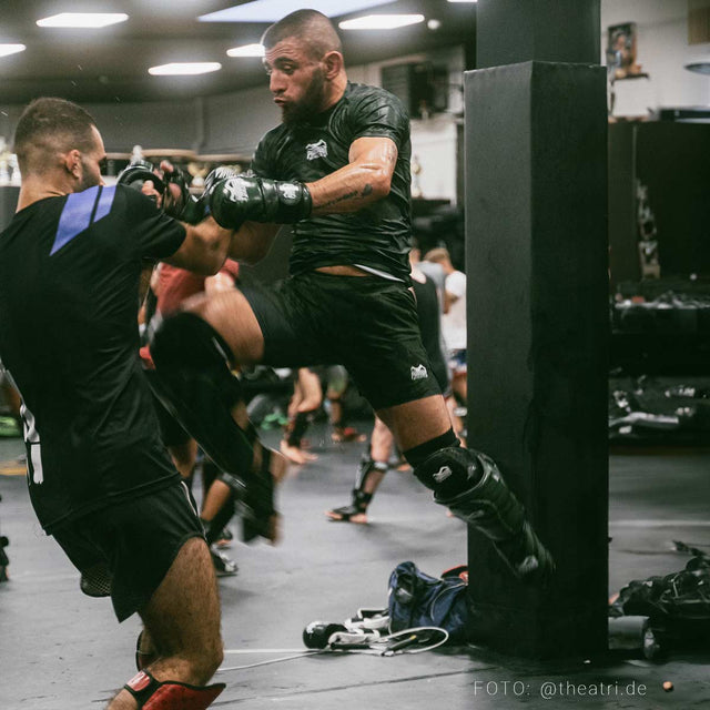 Phantom Athletics MMA Shorts Fusion 2in1 Camo Tiger - Groen