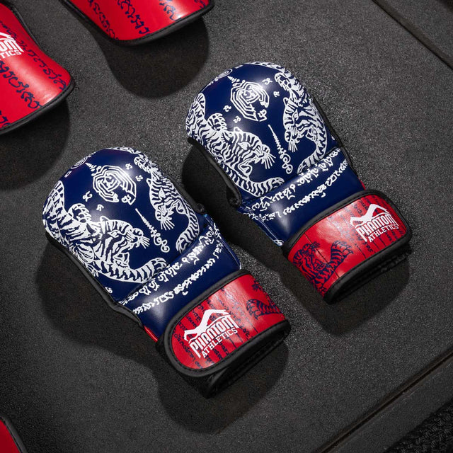Luvas de sparring MMA Phantom Athletics Muay Thai – Azul
